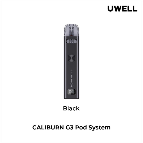 Black Uwell ,Uwell 電子煙,Uwell Caliburn GK3 Pod Kit