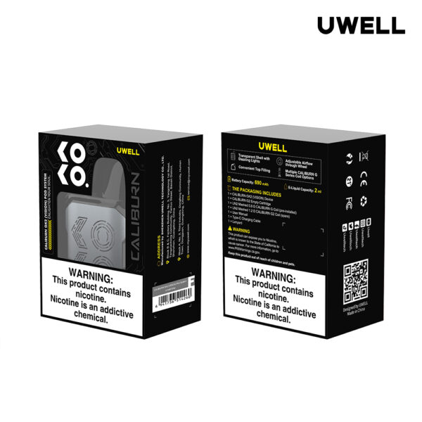 FDA 【UWELL】Caliburn-Gk2咖哩棒小煙主機