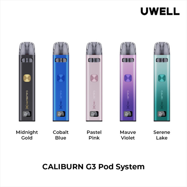 Full-Colors UWELL CALIBURN G3 KIT 咖哩棒