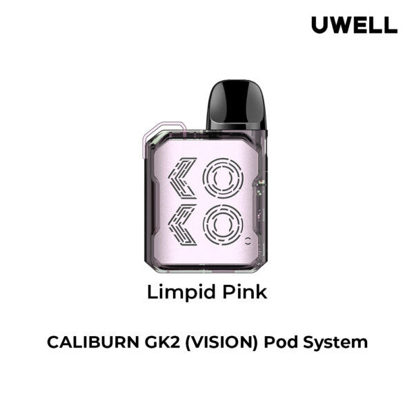 Limpid-Pink 【UWELL】Caliburn-Gk2咖哩棒小煙主機