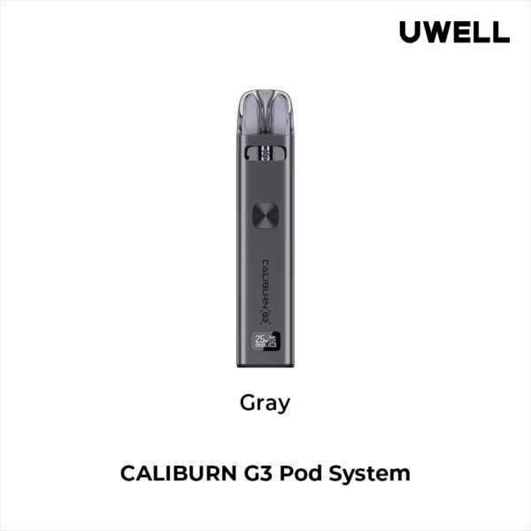 Gray Uwell ,Uwell 電子煙,Uwell Caliburn GK3 Pod Kit