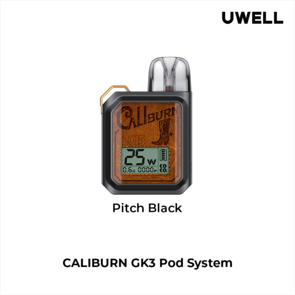 Pitch-Black 【UWELL】Caliburn-Gk3Pod Kit-咖哩棒小煙主機