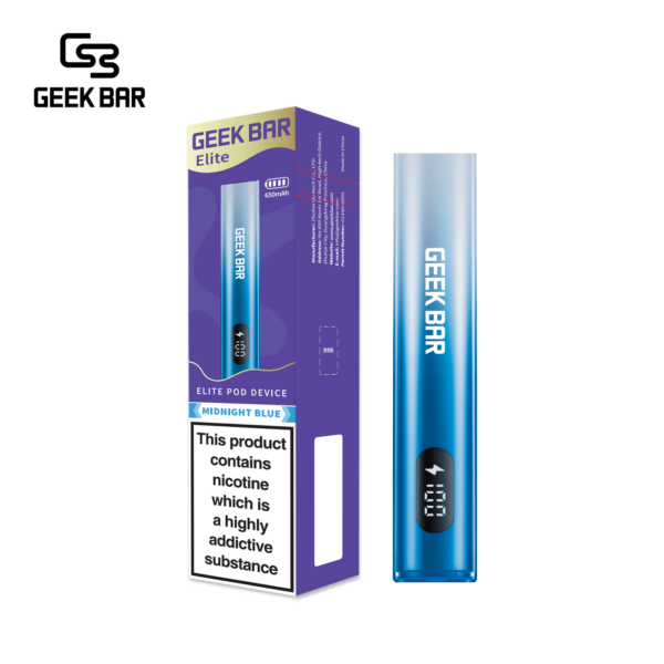 一次性電子煙 Geek Bar Elite Prefilled Pod Kit 菁英一次性拋棄式電子煙