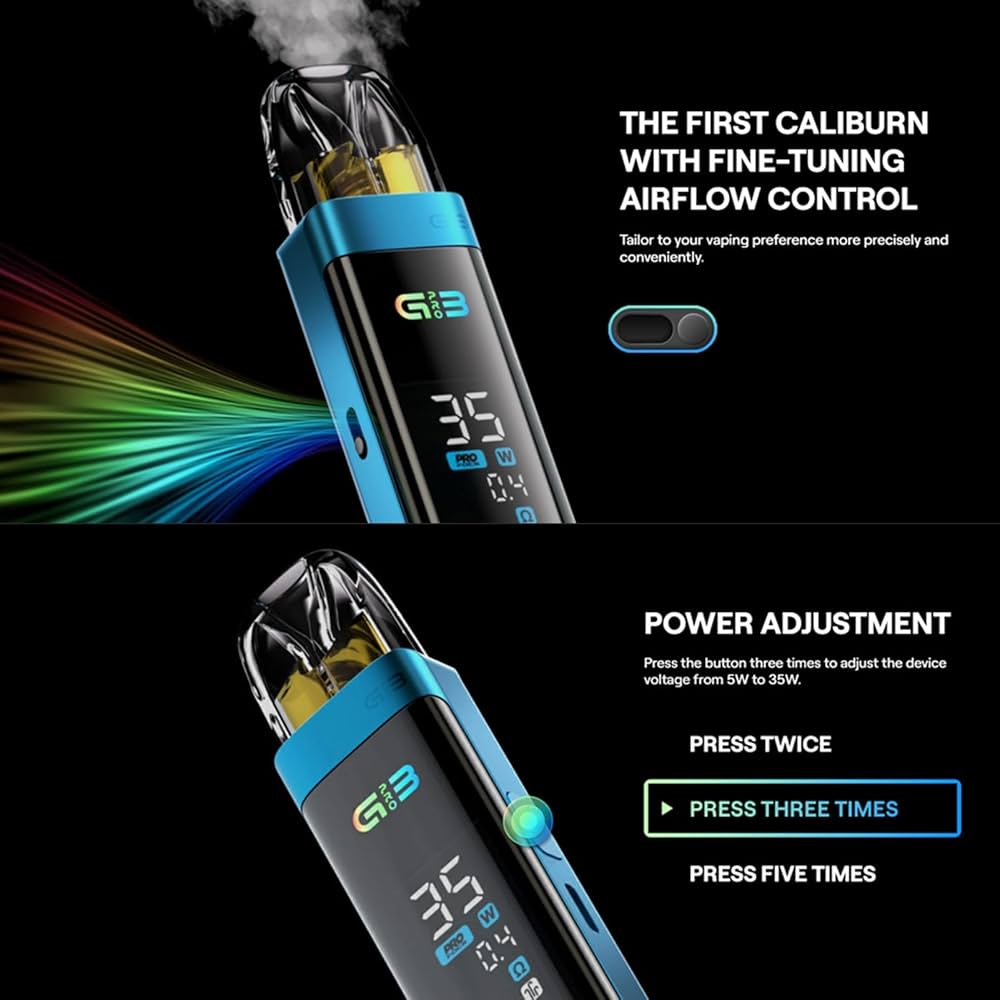 【UWELL】Caliburn-G3Pro Pod咖哩棒電子煙主機