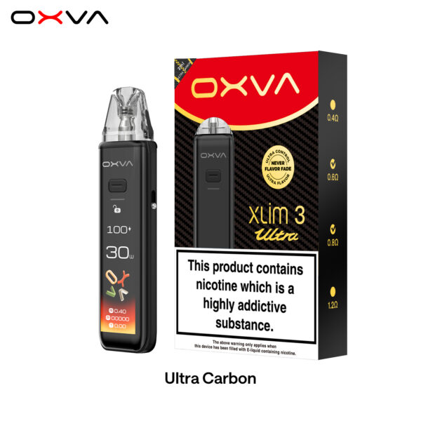 ultra-carbon-oxva-xlim-3ultra-best-overall-pod-system-2025 OXVA XLIM 3 ULTRA 奧創